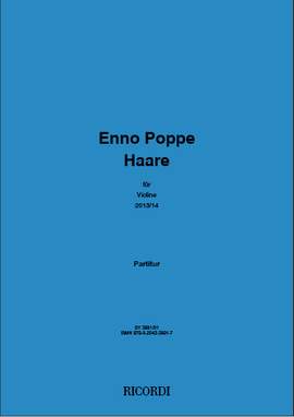 Enno Poppe: Haare