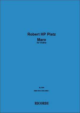 Robert HP Platz: Maro
