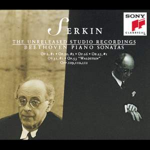 Serkin: Unreleased Studio Recordings - Beethoven Piano Sonatas