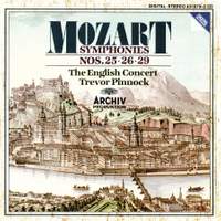 Mozart: Symphonies Nos. 25, 26 & 29