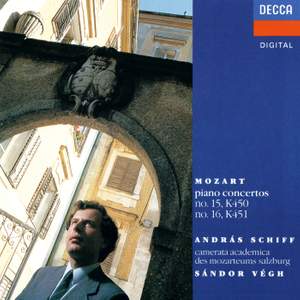 Mozart: Piano Concertos Nos. 15 & 16