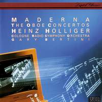 Maderna: Oboe Concertos
