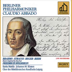 Brahms, Strauss, Reger & Rihm: Music inspired by the poet Friedrich Hölderlin