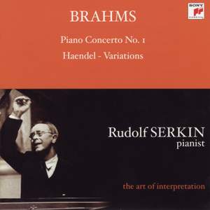 Brahms: Piano Concerto No. 1 & Handel Variations