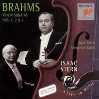 Brahms: Three Sonatas for Violin and Piano