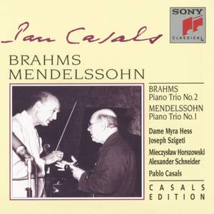 Brahms Piano Trio No. 2 & Mendelssohn Piano Trio No. 1