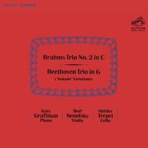 Brahms: Piano Trio No. 2 & Beethoven: 'Kakadu' Variations