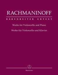 Rachmaninoff Works for Violoncello and Piano