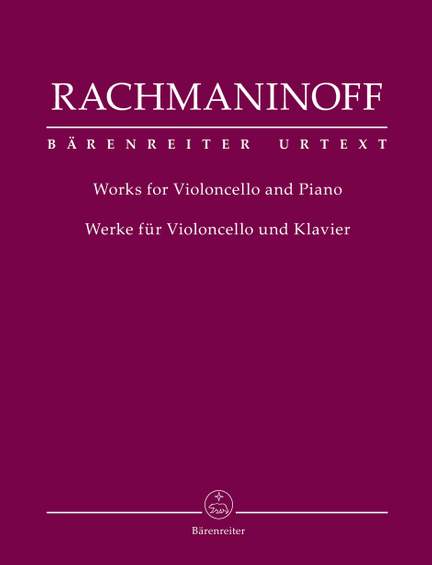 Rachmaninoff, S: Works for Violoncello and Piano