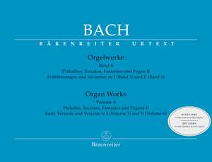 Bach, Johann Sebastian: Organ Works, Volume 6