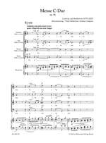 Beethoven, Ludwig van: Mass in C major op. 86 Product Image