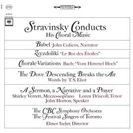 Stravinsky conducts his Choral Music