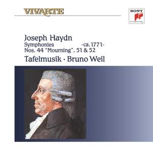 Haydn: Symponies Nos. 44, 51 & 52