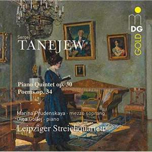 Taneyev: Piano Quintet & Poems Op.34