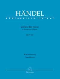 Händel, Georg Friedrich: Zadok the priest HWV 258