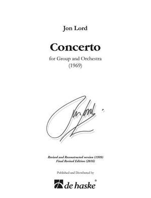 Jon Lord: Concerto for Group and Orchestra