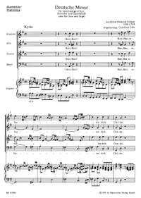 Gottfried Heinrich Stölzel: Deutsche Messe
