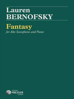 Lauren Bernofsky: Fantasy for Alto Saxophone and Piano