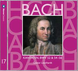 JS Bach: Sacred Cantatas BWV Nos 52 & 54 - 56