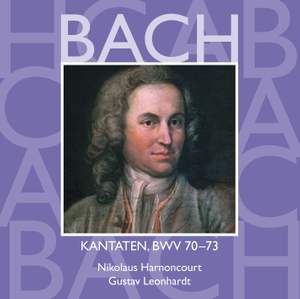 JS Bach: Sacred Cantatas BWV 70-73