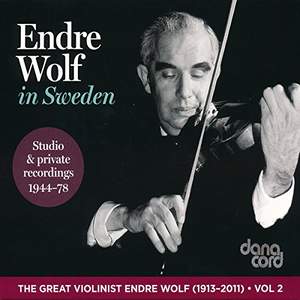 Endre Wolf in Sweden 1944-1978