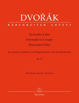 Dvorák, Antonín: Serenade for String Orchestra in E major op. 22