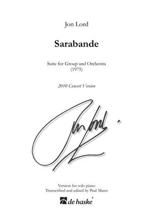 Jon Lord: Sarabande
