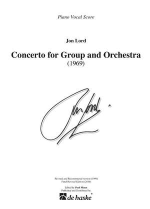 Jon Lord: Concerto for Group and Orchestra