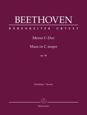Beethoven, Ludwig van: Mass in C major op. 86
