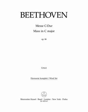 Beethoven, Ludwig van: Mass in C major op. 86