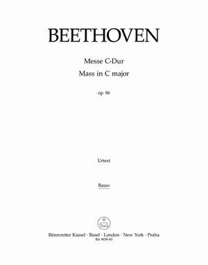 Beethoven, Ludwig van: Mass in C major op. 86