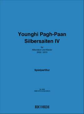 Younghi Pagh-Paan: Silbersaiten IV