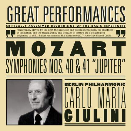 Mozart: Symphonies Nos. 40 & 41