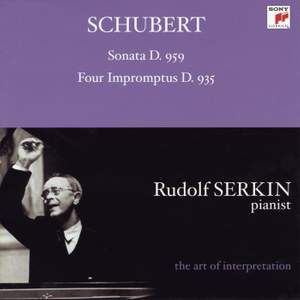 Schubert: Piano Sonata No. 20 & Four Impromptus