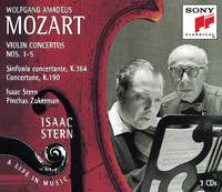 Mozart: Violin Concertos No. 1 - 5 - Sony: G010001402919V