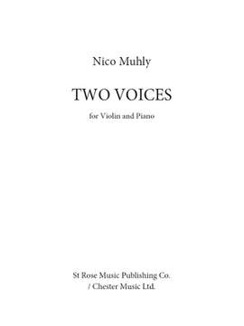 Nico Muhly: Two Voices