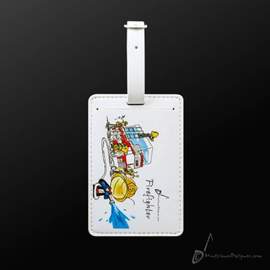 Luggage Tag Firefighter
