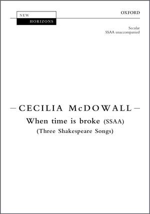 McDowall, Cecilia: When time is broke
