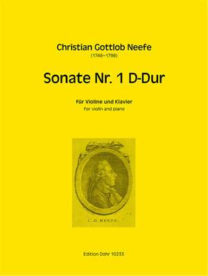 Neefe, C G: Sonata No.1 D major