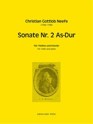 Neefe, C G: Sonata No.2 A flat major