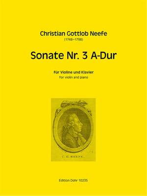Neefe, C G: Sonata No.3 A major