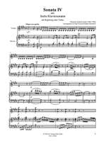 Neefe, C G: Sonata No.4 E major Product Image