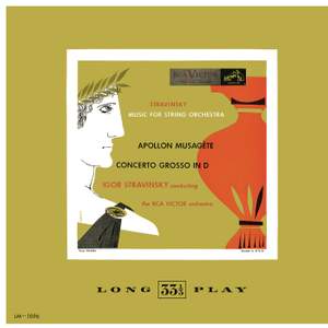 Stravinsky: Apollon musagète & Basle Concerto