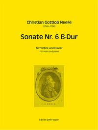 Neefe, C G: Sonate No.6 B flat major