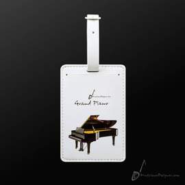 Luggage Tag Grand Piano