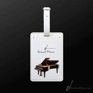 Luggage Tag Grand Piano