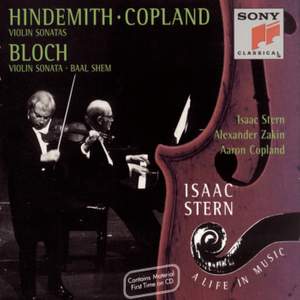 Hindemith, Bloch & Copland: Violin Sonatas