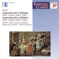 Essential Classics IX Bach: Concertos for 2 & 3 Pianos