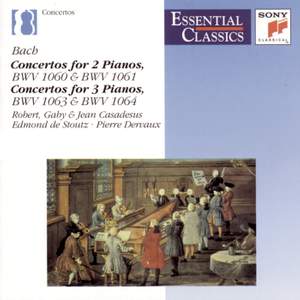 Essential Classics IX Bach: Concertos for 2 & 3 Pianos