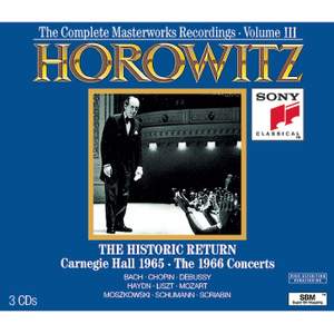 Horowitz: The Historic Return, Carnegie Hall 1965 & The 1966 Concerts